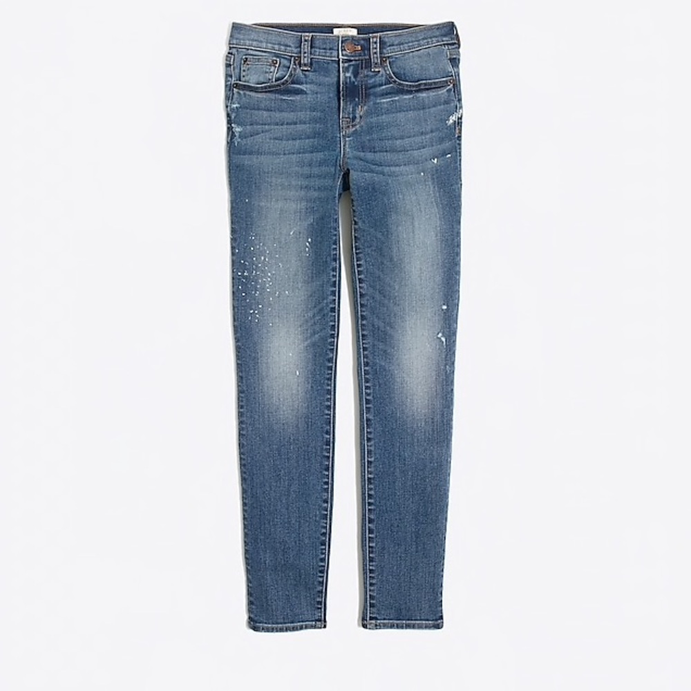 LastDay Jcrew paint splash details jeans